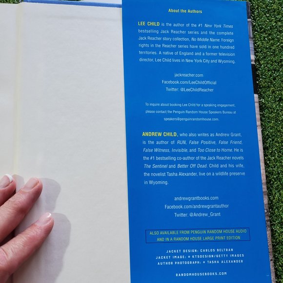 Hardcover Novel by Lee Child & Andrew Child - A Jack Reacher Novel: No Plan B - Picture 5 of 5